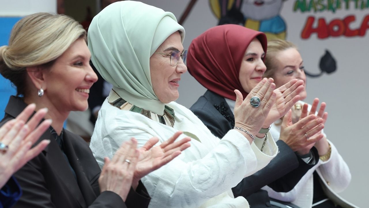 Emine Erdoğan Ve Zelenska Savaş Mağduru Çocukları Gördü - Yazar Kadın