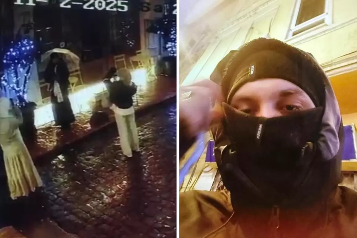 Taksim De Kadin Turistin Elindeki Telefonu Caldi 18380503 4141 Amp - Yazar Kadın