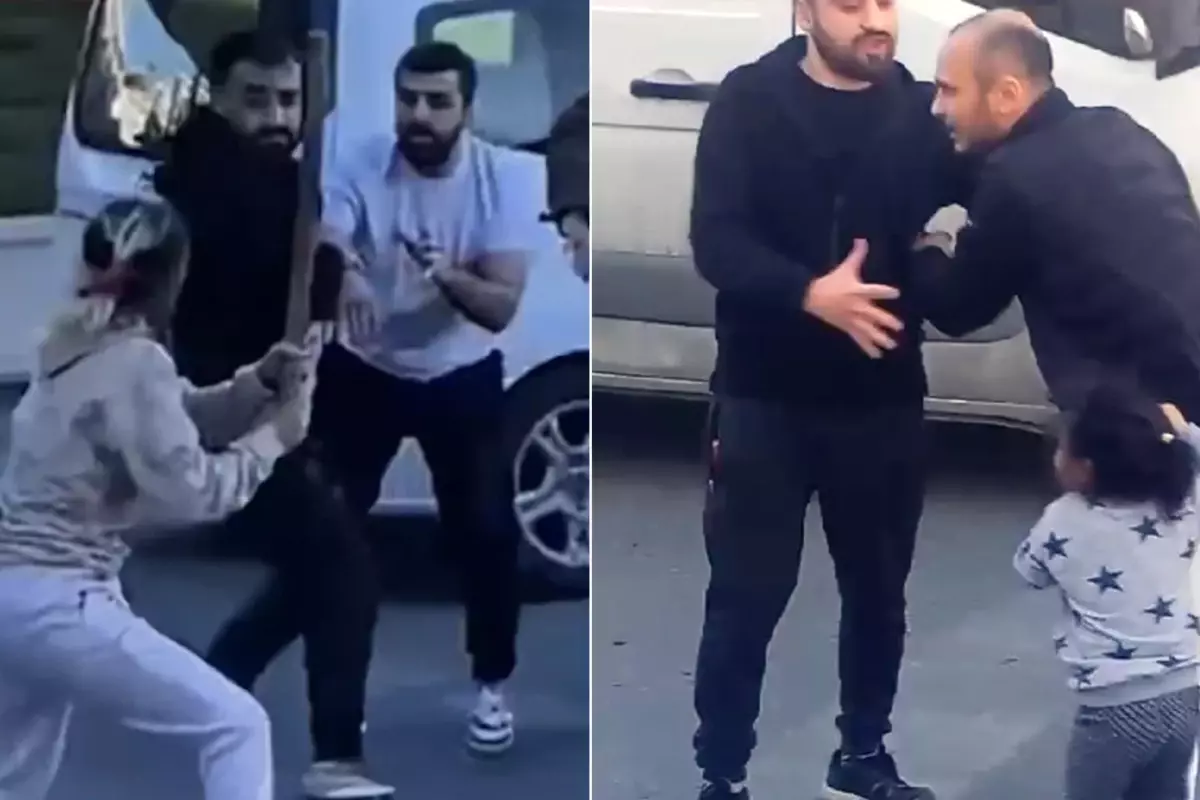 Olaylarin Ilcesinde Kadin Sopayla Erkeklere 18433088 8446 Amp - Yazar Kadın
