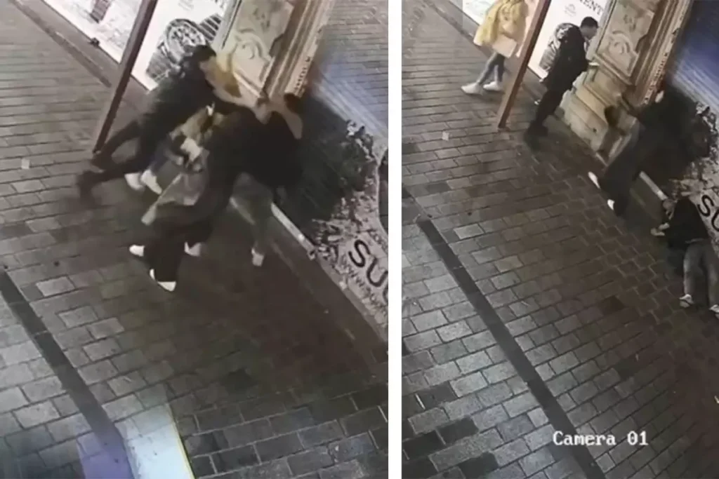 Beyoglu Nda Kadinin Darbedildigini Goren Bekci 18494335 3328 Amp - Yazar Kadın