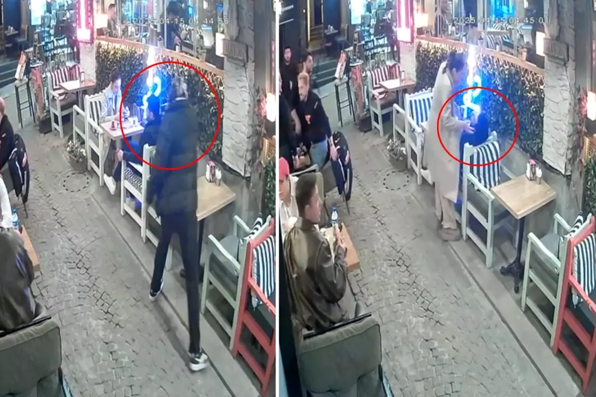 Dehset Anlari Kamerada Talihsiz Adami Karisinin 18525221 5078 Amp - Yazar Kadın