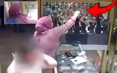 Bursa’da Kuyumcuda Hırsızlık: Kameralar Olayı Kaydetti