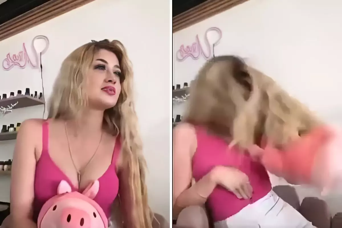 Fenomen Kadin Canli Yayin Yaptigi Sirada 18633423 4640 Amp - Yazar Kadın