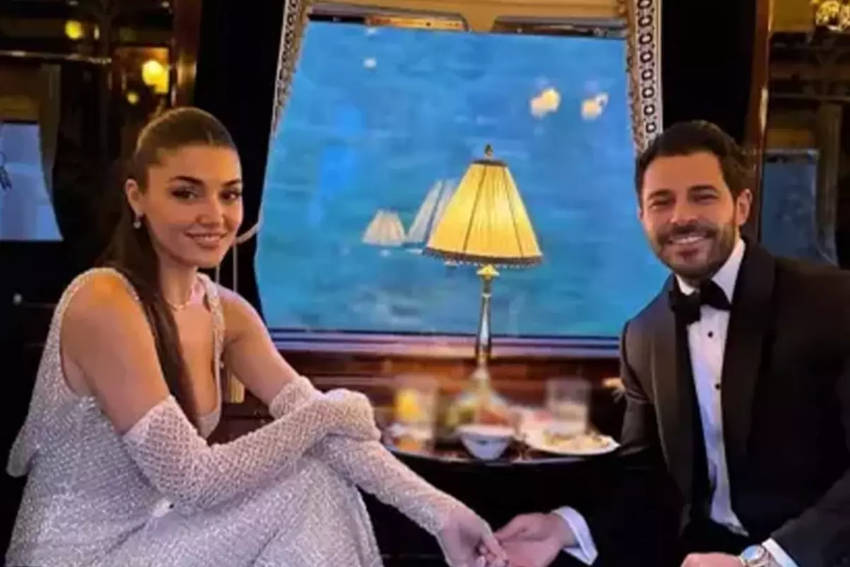 Hande Ercel Ve Hakan Sabanci Dan Ortaligi Sarsan 18582012 7535 Amp - Yazar Kadın