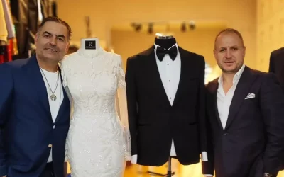 Moda dünyasında devrim: Gelinlik ve damatlık bir arada!