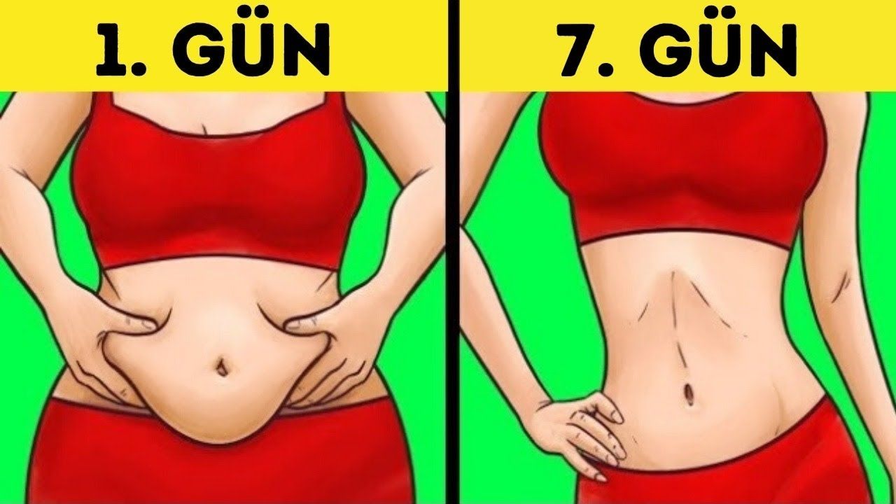 1 Haftada Göbek Eriten Egzersiz Programı - Yazar Kadın
