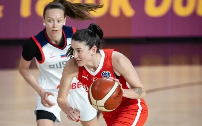 Türkiye’nin Kadın Basketbol Takımı, Rusya’yı yenerek zafer kazandı