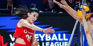 Türkiye’nin Kadın Voleybol Milli Takımı, Sırbistan’a mağlup oldu.