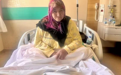 Ağrıyan bacağına ot saran yaşlı kadının acı öyküsü