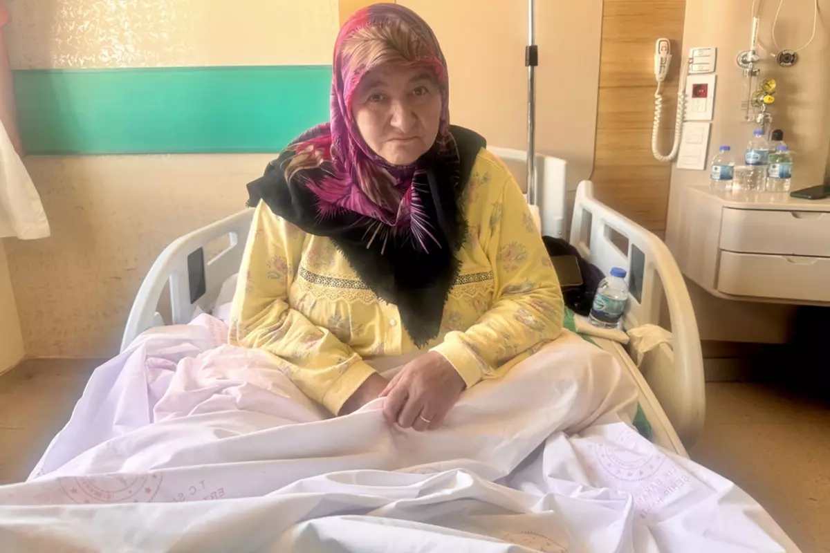 Agriyan Bacagina Ot Saran Yasli Kadin Bedelini 18880167 5298 Amp - Yazar Kadın