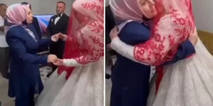 Anne, gelinlikle evden çıkan kızına verdiği tavsiyelerle eleştiri oklarını üzerine çekti.