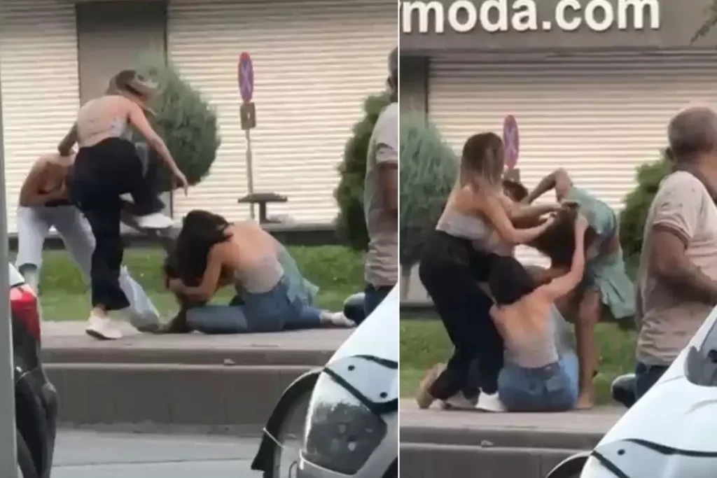 Batman Da Sokak Ortasinda 4 Kadinin Sac Basa 18883043 5346 Amp - Yazar Kadın