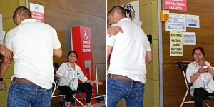 Parkta deliye dönen kadın, kocasını bıçakladı