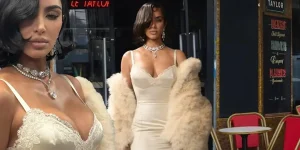 Kim Kardashian’ın yürüyüşü alay konusu oldu