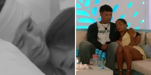 Ayrılmak isteyen kız arkadaşıyla vedalaşan yarışmacı gözyaşlarına boğuldu.