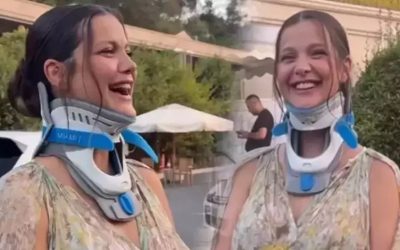 İrem Helvacıoğlu Düğüne Boyunlukla Katıldı: “Parmaklarımı Yeni Yeni Kullanabiliyorum”