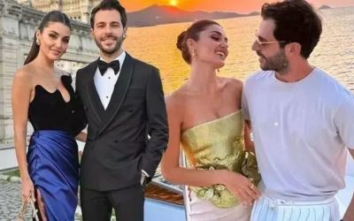 Hakan Sabancı ve Hande Erçel ayrılığının ardından gece eğlencesinde bir araya geldi.