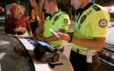 Alkollü Kadın Sürücü: Uyarıya Magandalık İtirazı
