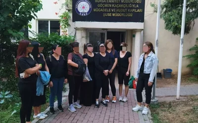 Bursa’da Yabancı Kadınlara Yönelik Operasyon: 9 Tutuklama