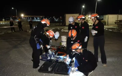Kahramanmaraş’ta Kadın Arama Kurtarma Ekibi Eğitim Alıyor