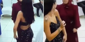 Başörtülü Anne, Kızının Dans Figürlerinden Rahatsız oldu