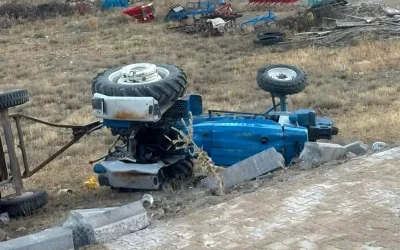 Yozgat’ta Traktör Kazasında Çift Hayatını Kaybetti