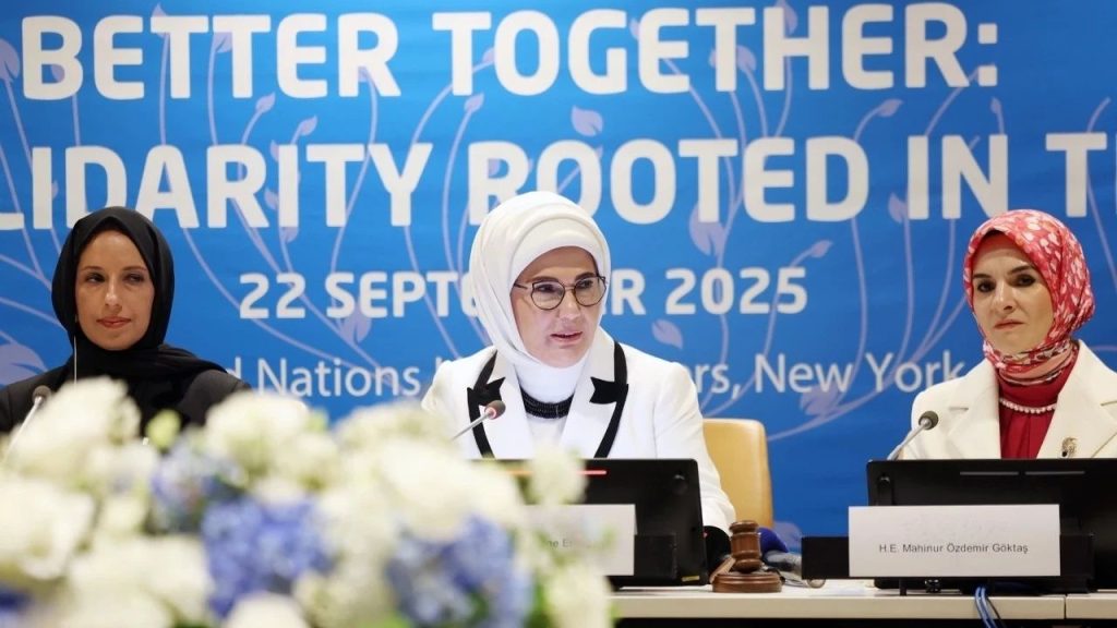 Emine Erdoğan Aileden Başlayan Küresel Dayanışma'yı Bm'de Vurguladı - Yazar Kadın