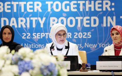 Emine Erdoğan: Aileden Başlayan Küresel Dayanışma’yı BM’de vurguladı