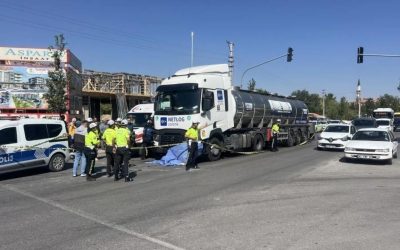 Konya’da tır kazasında bir kadın yaşamını yitirdi