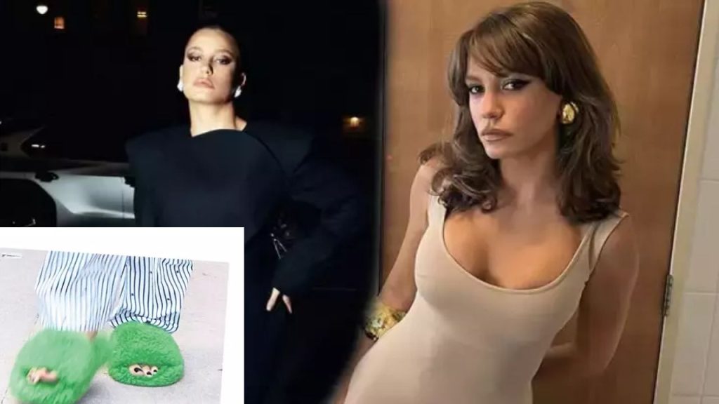 Serenay Sarıkaya'nın Sokak Stili Dikkat Çekti Terliklerinin Fiyatı Gündem Oldu - Yazar Kadın