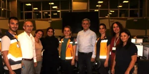 Zonguldak’ta Gece Sağlık Çalışanları Denetlendi