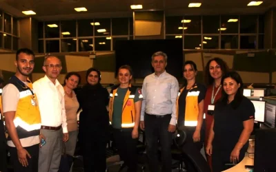 Zonguldak’ta Gece Sağlık Çalışanları Denetlendi