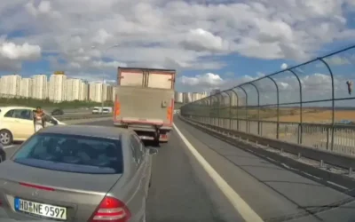 Kedinin yardımına koşan kadına araç çarptı