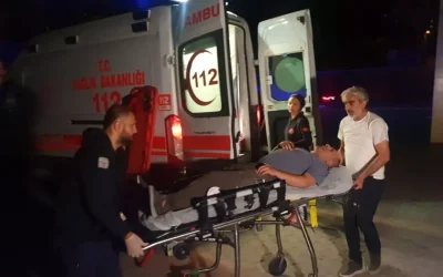 Düzce’de kızı kurtarmaya çalışan komşular yaralandı