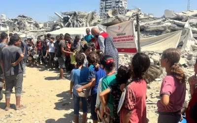 Türk Kızılay Gazze’ye Sağlık Yardımı Sağlıyor