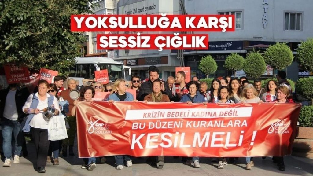 Chp Kadın Kolları, Dünya Yoksullukla Mücadele Günü'nde Eylemde! (1) - Yazar Kadın