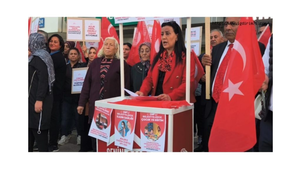 Chp Kadın Kolları Yoksullukla Mücadele Günü'nde Etkinlik Düzenledi - Yazar Kadın