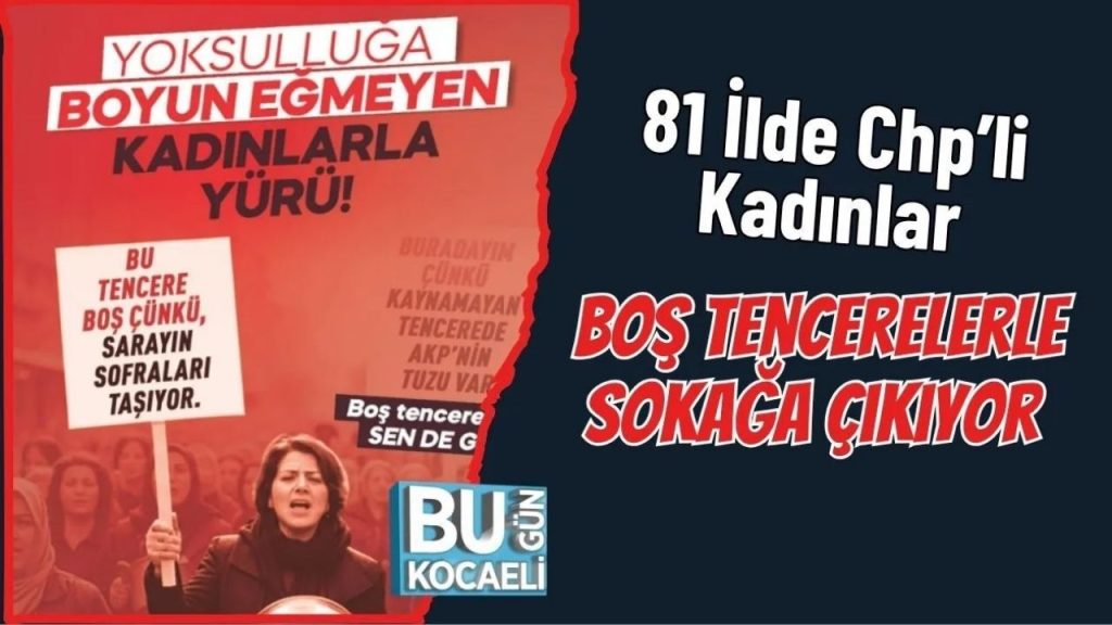 Kadınlar Boş Tencerelerle Yoksulluğa Karşı Çıkıyor - Yazar Kadın