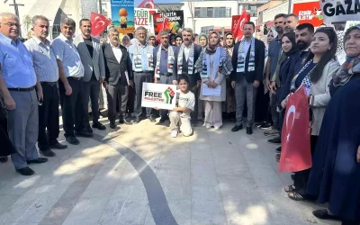 AK Parti Kadın Kolları’ndan Gazze’ye yardım çağrısı