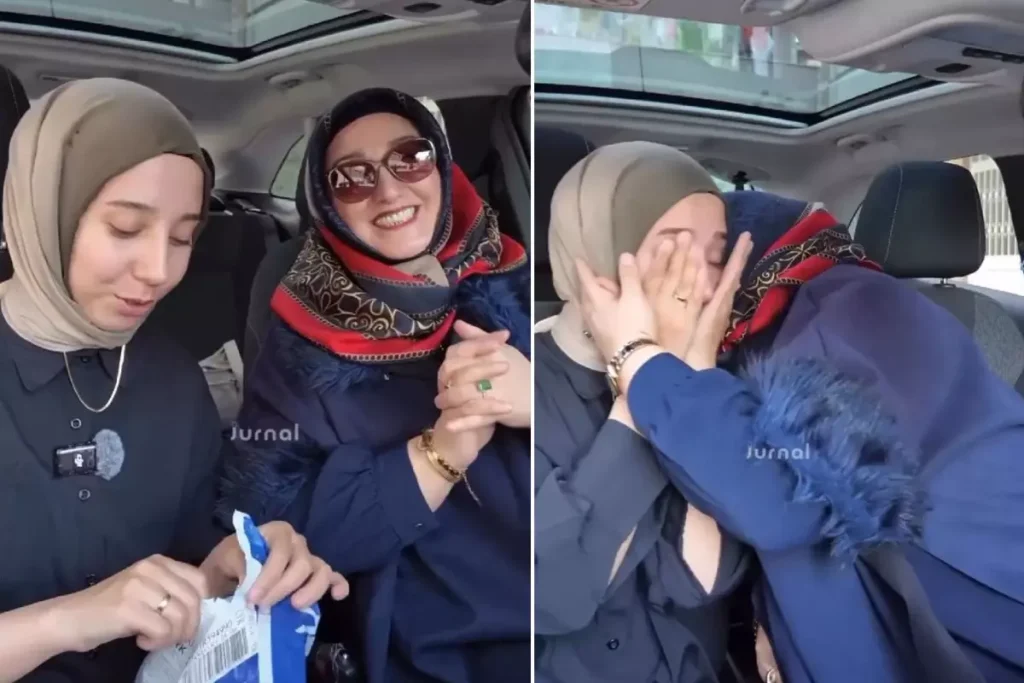 Kargo Paketini Acan Genc Kiz Gozyaslarina Boguldu 19193988 9876 Amp - Yazar Kadın