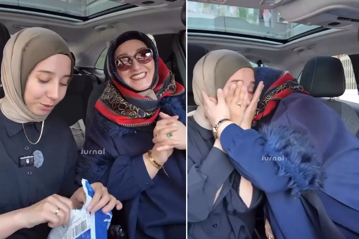 Kargo Paketini Acan Genc Kiz Gozyaslarina Boguldu 19193988 9876 Amp - Yazar Kadın