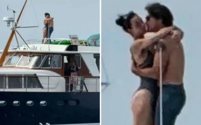 Katy Perry ve Justin Trudeau öpüşme anı yakalandı