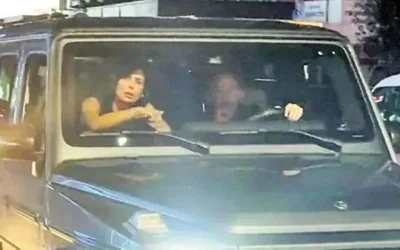 Kadın arabada bomba paylaşımı yaptı, Sergen şaşırdı!