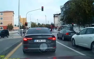 Ankara’da Kadına Çarpan Otomobil Kazası