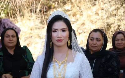 Vietnamlı gelin Yüksekova’da düğün töreni düzenledi