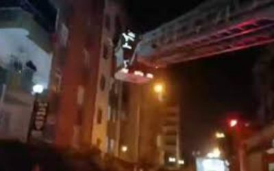 Ünye’de Yangında Mahsur Kalan Çocuk Son Anda Kurtarıldı