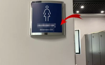 Kadın Tuvaleti Tabelosu Kayboldu, Yerine İlginç Bir Şey Konuldu!