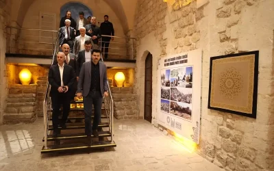 Mardin’de Geleneksel İpek Eşarp Sergisi Açıldı