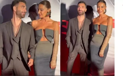 Sıla ve İlker Kaleli’nin romantik bakışları etkileyiciydi