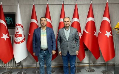 Yazar Medya Yönetim Kurulu Başkanı Çetin Keydal’dan Doç. Dr. Servet Avşar’a Anlamlı Ziyaret